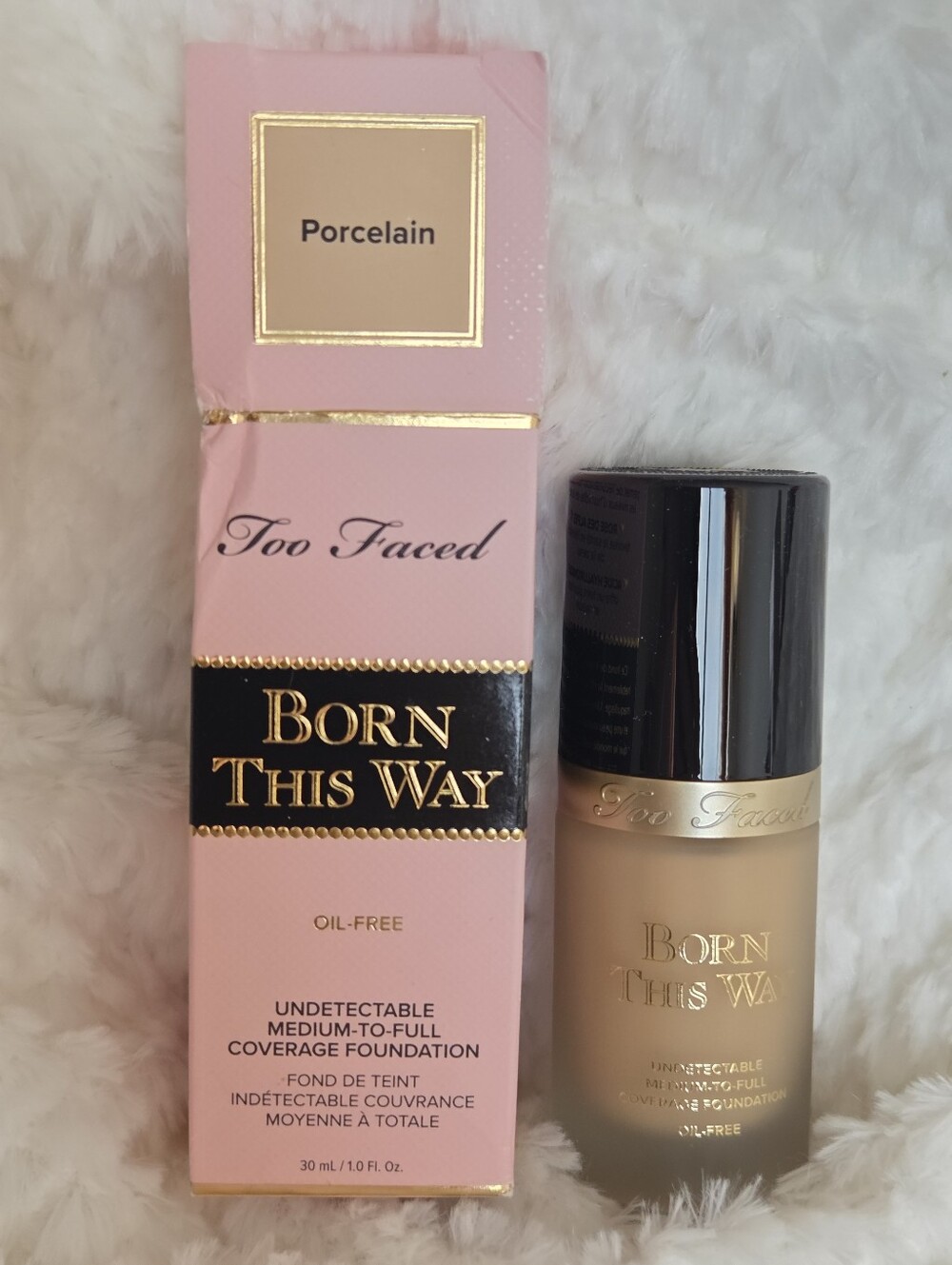 New Too Faced Born This Way Undetectable -porcelain-
